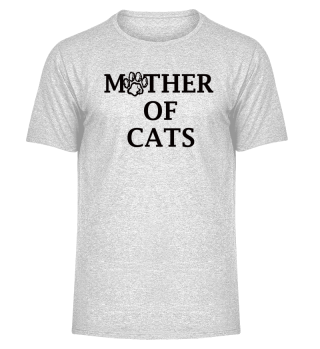 Katzenmutter Shirt Katzen Muttertag