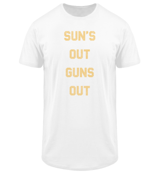 Suns Out Guns Out Retro