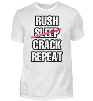 Rush Sleep Crack Repeat White Powder