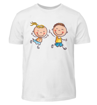 Lustiges shirt für aktive Kids
