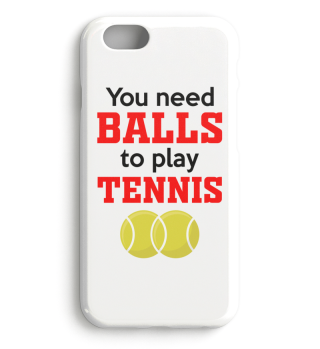 You need balls to play tennis Word game