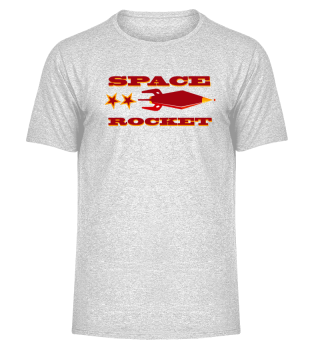 Cooles Shirt Rakete Space Geschenkidee