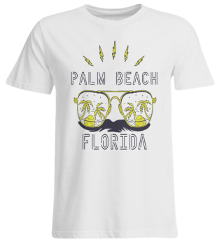 Sonnenbrille Florida Palm Beach Palmen-Strand-Ozean