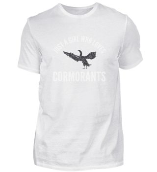 Just A Girl Who Loves Cormorants Cormorant Bird