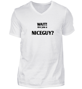 Internet Meme Niceguy Shirt für Nerds