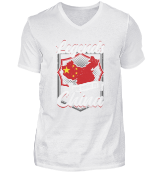 Legends Are Born In China Asien Geschenk