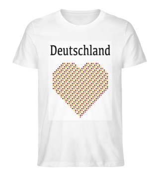Deutschland Fan Herz