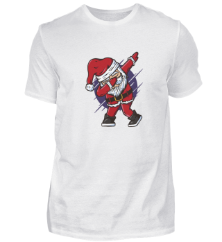Weihnachten Kostüm Xmas Geschenk Dabbing Weihnachtsmann T-Shirt