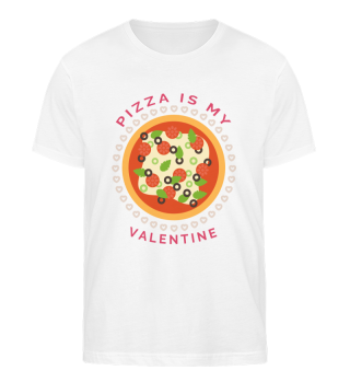 Vegetable Pizza Round Toppings is My Valentine