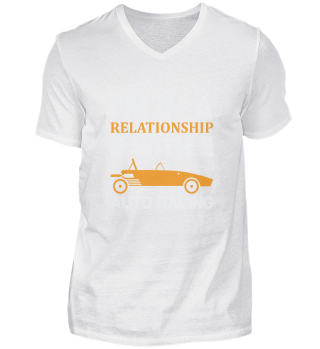 I'm in a relationship with auto racing