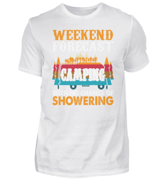 Camping with no chance of showering