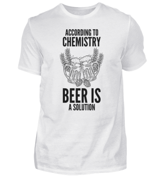 Bier Chemie Spruch Geschenk