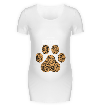 Haute Leopard Maine Coon Mom Cat Paw With Rich Leopard Print