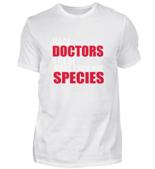 Real doctors treat more than one species