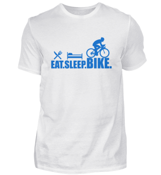 Eat Sleep Bike Fahrradspruch