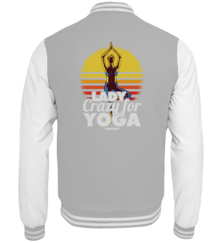 Lady Crazy For Yoga