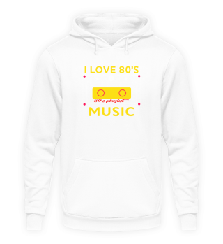 I LOVE THE 80`s Musik! Geschenk
