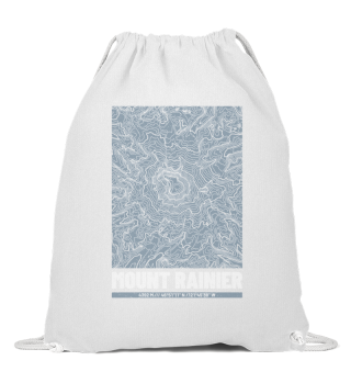 Mount Rainier | Landkarte Topografie