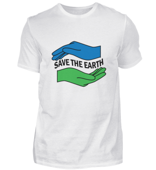 Save the earth Natur Spruch Geschenk