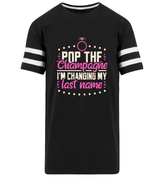 Champagne Party T-Shirt Bride Wedding 