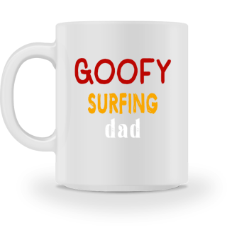 Goofy Surfing Dad