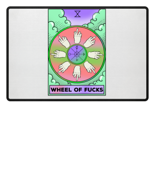 Tarot Karte Schicksalsrad Wheel of Fucks