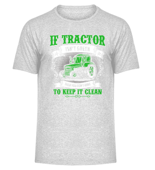 Farmer - Tractor - isn't green