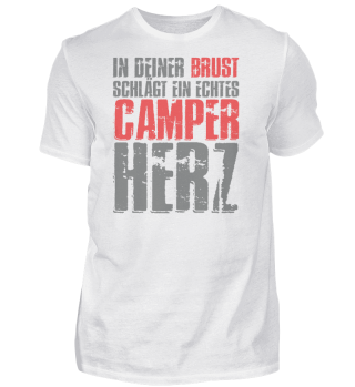 Camping – Shirt Wandern Berg Geschenk