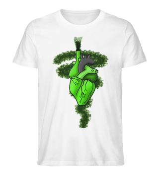 Green Smoking Heart