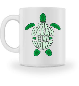 The Ocean is my Home Meeresschildkröte