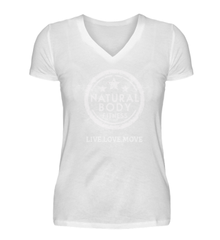 Natural.Body.Fitness V-Shirt Women