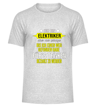  Geschenk Shirt Elektriker Elektroniker