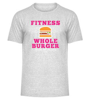 Fitness Fast Food Burger Gym Workout