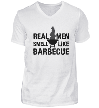 Real men smell like barbecue grilling 