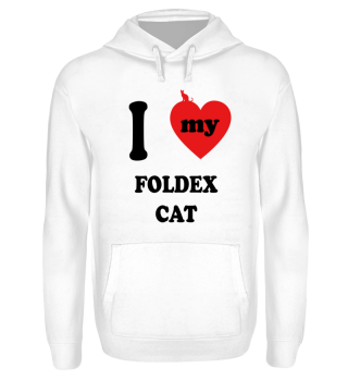 I Love my Foldex Cat Katze