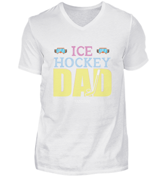 Hockey Sport father Team puck Gift Gate