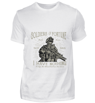 Militär Soldat Motiv Geschenk T-Shirt
