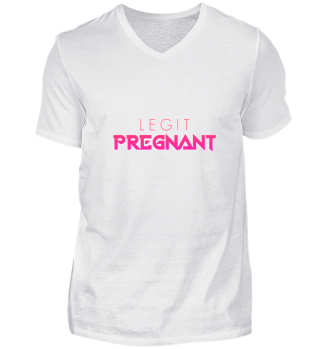 Legit Pregnant - Belly Out Bra Off Gift