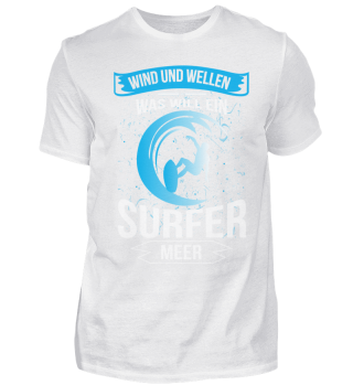 Wind und Wellen Was will ein Surfer MEER