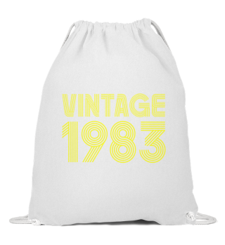 Schützastyle | Jahrgänger 40er Vintage 1983 Gymbag Tasche
