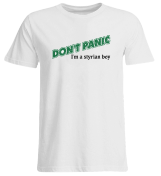 dont panic, i´m a styrian boy