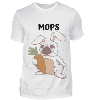 Easter Pug Mops Ostern 