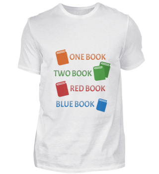 One Two Red Blue Books 