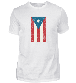 Puerto Rican Flag Design - Vintage Made In Puerto Rico Team Pride, Country Roots Retro