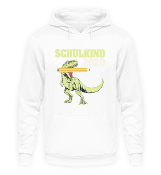 Einschulung 2020 Dino T-Rex Schulkind