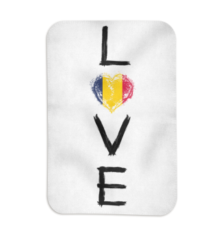 Liebe Herz Flagge Heimat Tschad geschenk
