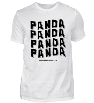 Panda-Bambustiergeschenk