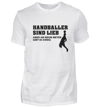 Handballer - Spruch