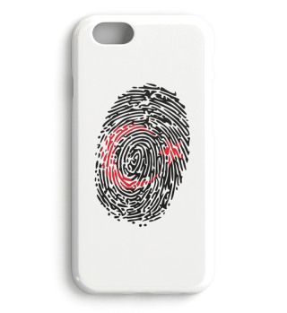 Fingerprint Turkey Phone Case