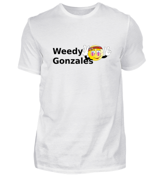 Weedy Gonzales Hippie Smiley Peace